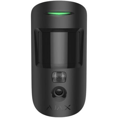Ajax MotionCam Draadloze Bewegingsdetector met Fotoverificatie - Zwart Ajax MotionCam Draadloze Bewegingsdetector met Fotoverificatie - Zwart