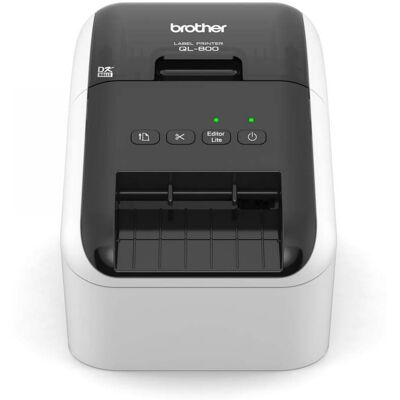 Brother QL-800 labelprinter Direct thermisch Kleur 300 x 600 QL800YJ1 Brother QL-800 labelprinter Direct thermisch Kleur 300 x 600 QL800YJ1