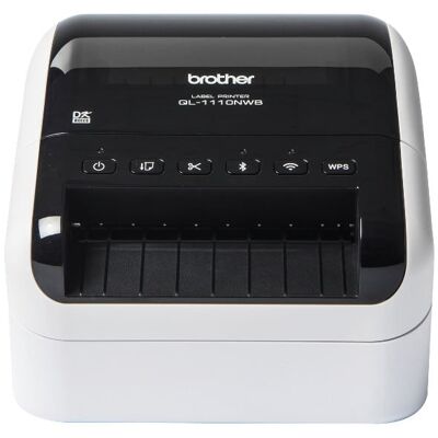 Brother QL-1110NWB labelprinter Direct thermisch 300 x QL1110NWBCYJ1 Brother QL-1110NWB labelprinter Direct thermisch 300 x QL1110NWBCYJ1