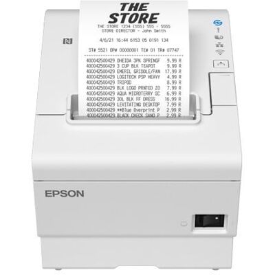 Epson T88Vii (111) - Thermische POS-printer - 180x180 DPI - Wit Epson T88Vii (111) - Thermische POS-printer - 180x180 DPI - Wit