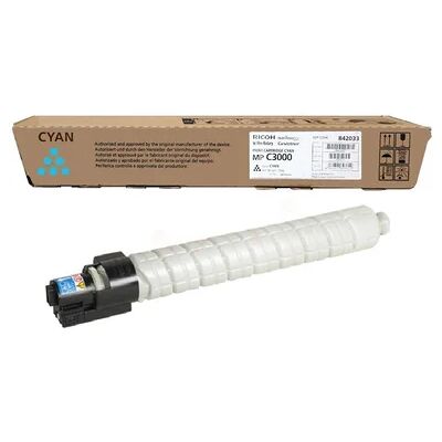 Ricoh Toner cyaan 842033 Replace: N/A Ricoh Toner cyaan 842033 Replace: N/A