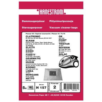Premium CHDS110;CHDS310 Synthetische vezel stofzuigerzakken - Stofzuigerzakken Premium CHDS110;CHDS310 Synthetische vezel stofzuigerzakken - Stofzuigerzakken