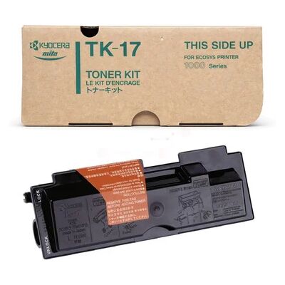 Kyocera Tonercartridge zwart 6.000 pagina's TK17 Replace: N/A Kyocera Tonercartridge zwart 6.000 pagina's TK17 Replace: N/A