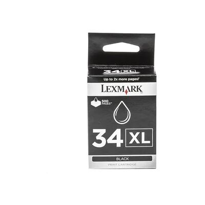 Lexmark 34XL Inktcartridge zwart 18C0034 Replace: N/A Lexmark 34XL Inktcartridge zwart 18C0034 Replace: N/A