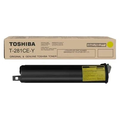 TOSHIBA T-281 C EY Toner geel 6AK00000107 Replace: N/A TOSHIBA T-281 C EY Toner geel 6AK00000107 Replace: N/A