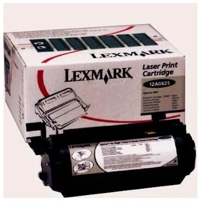 Lexmark Tonercartridge zwart 23.000 pagina's return 12A0825 Replace: N/A Lexmark Tonercartridge zwart 23.000 pagina's return 12A0825 Replace: N/A