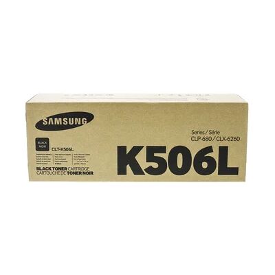 Samsung Tonercartridge zwart, 6.000 pagina's, hoge capaciteit CLT-K506L Replace: N/A Samsung Tonercartridge zwart, 6.000 pagina's, hoge capaciteit CLT-K506L Replace: N/A