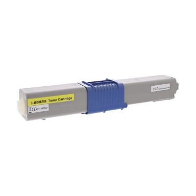 WL Toner cartridge, vervangt Oki 46508709, geel, 3.000 pagina's 0-46508709 Replace: 46508709 WL Toner cartridge, vervangt Oki 46508709, geel, 3.000 pagina's 0-46508709 Replace: 46508709