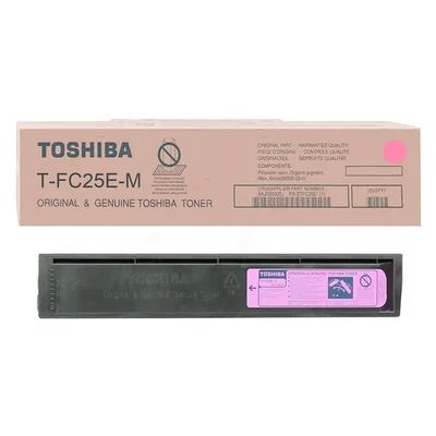 TOSHIBA T-FC 25 EM Toner magenta 6AJ00000078 Replace: N/A TOSHIBA T-FC 25 EM Toner magenta 6AJ00000078 Replace: N/A