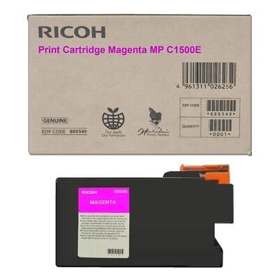 Ricoh Gel-Toner magenta 3.000 pagina's 888549 Replace: N/A Ricoh Gel-Toner magenta 3.000 pagina's 888549 Replace: N/A