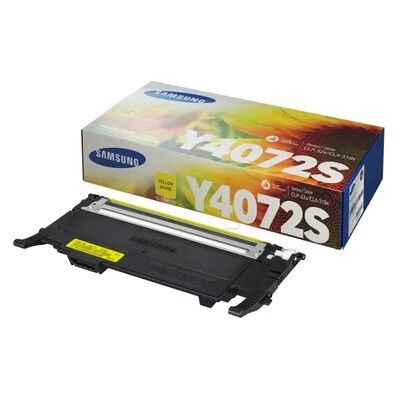 Samsung Tonercartridge geel 1.000 pagina's CLT-Y4072S Replace: N/A Samsung Tonercartridge geel 1.000 pagina's CLT-Y4072S Replace: N/A