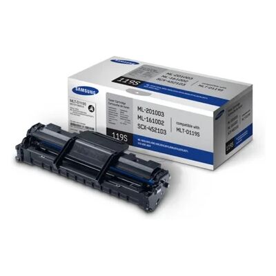 Samsung Tonercartridge zwart, 2.000 pagina's MLT-D119S Replace: N/A Samsung Tonercartridge zwart, 2.000 pagina's MLT-D119S Replace: N/A