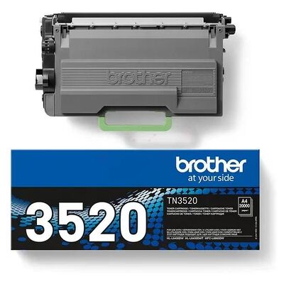Brother Toner zwart, 20.000 pagina's TN-3520 Replace: N/A Brother Toner zwart, 20.000 pagina's TN-3520 Replace: N/A