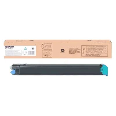 Sharp Toner cyaan 10000 pagina's MX23GTCA Replace: N/A Sharp Toner cyaan 10000 pagina's MX23GTCA Replace: N/A