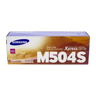 Samsung Tonercartridge magenta, 1.800 pagina's CLT-M504S Replace: N/A Samsung Tonercartridge magenta, 1.800 pagina's CLT-M504S Replace: N/A