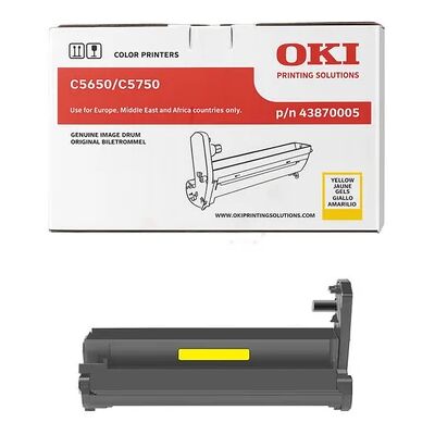 Oki Drum voor overdracht van toner geel 20.000 pagina's 43870005 Replace: N/A Oki Drum voor overdracht van toner geel 20.000 pagina's 43870005 Replace: N/A