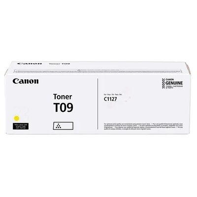 Canon T09 Y Toner geel 3017C006 Replace: N/A Canon T09 Y Toner geel 3017C006 Replace: N/A