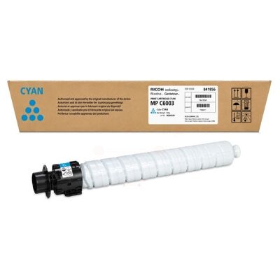 Ricoh Toner cyaan 22.500 pagina's 841856 Replace: N/A Ricoh Toner cyaan 22.500 pagina's 841856 Replace: N/A