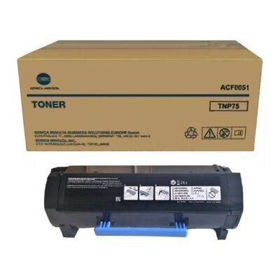 Konica Minolta TNP-75 Zwart Tonerpatroon - 20.000 Pagina's - Voor Bizhub 5020I Konica Minolta TNP-75 Zwart Tonerpatroon - 20.000 Pagina's - Voor Bizhub 5020I
