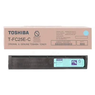 TOSHIBA T-FC 25 EC Toner cyaan 6AJ00000072 Replace: N/A TOSHIBA T-FC 25 EC Toner cyaan 6AJ00000072 Replace: N/A