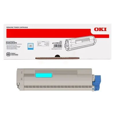 Oki Toner cyaan 7.300 pagina's 45862839 Replace: N/A Oki Toner cyaan 7.300 pagina's 45862839 Replace: N/A