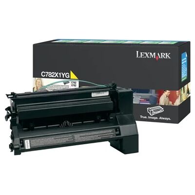 Lexmark Toner geel 15.000 pagina's C782X1YG Replace: N/A Lexmark Toner geel 15.000 pagina's C782X1YG Replace: N/A