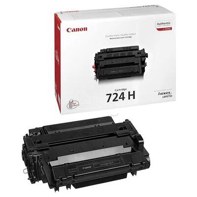 Canon 724H Toner Zwart 3482B002 Replace: N/A Canon 724H Toner Zwart 3482B002 Replace: N/A