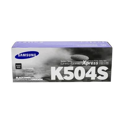 Samsung Tonercartridge zwart, 2.500 pagina's CLT-K504S Replace: N/A Samsung Tonercartridge zwart, 2.500 pagina's CLT-K504S Replace: N/A