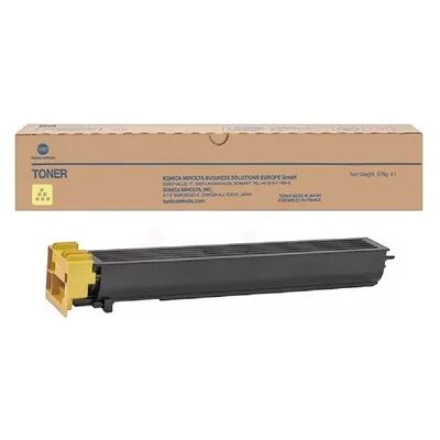 Konica Minolta TN-613 Y Toner geel A0TM250 Replace: N/A Konica Minolta TN-613 Y Toner geel A0TM250 Replace: N/A