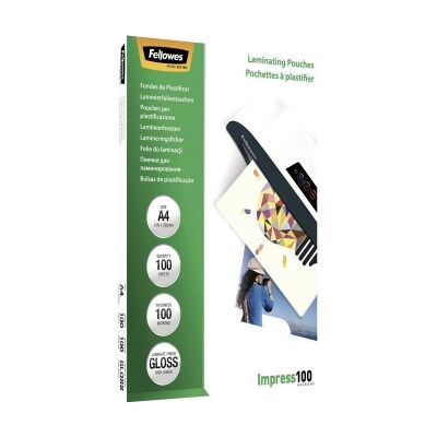 Fellowes Lamineerzakken A4 100 mic. 100/fp, blanco 5351111 Replace: N/A Fellowes Lamineerzakken A4 100 mic. 100/fp, blanco 5351111 Replace: N/A