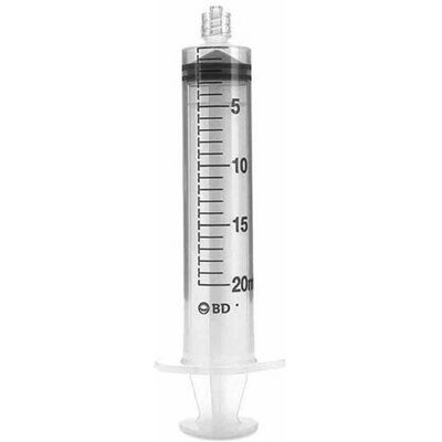 BD Plastipak Spuiten Luer Lock 20ML (120 stuks) BD Plastipak Spuiten Luer Lock 20ML (120 stuks)