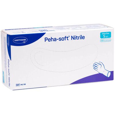 Hartmann Peha-soft Nitrile Handschoenen Small (100 stuks) Hartmann Peha-soft Nitrile Handschoenen Small (100 stuks)