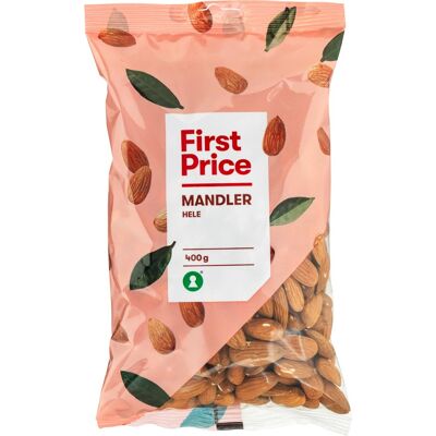 First Price Mandeln - Biologische zonnebloempitten - 400 g First Price Mandeln - Biologische zonnebloempitten - 400 g