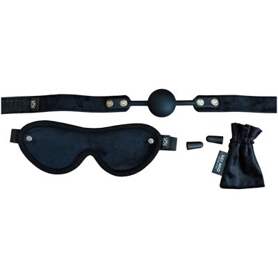 Mitac Sei Mio - BDSM set voor gevorderden - zwart Mitac Sei Mio - BDSM set voor gevorderden - zwart