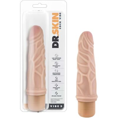 Mr. Skin 3 Realistisch Vibrator - 17,5cm - Huidskleur - Producttype Mr. Skin 3 Realistisch Vibrator - 17,5cm - Huidskleur - Producttype
