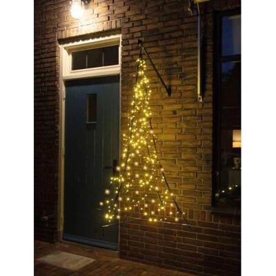 Overige Merken Fairybell Hangende LED Kerstboom 150 cm 240 LEDs Warm Wit Licht Zwart Overige Merken Fairybell Hangende LED Kerstboom 150 cm 240 LEDs Warm Wit Licht Zwart