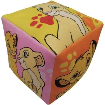 LE ROI LION Premium Kussen - Kubus - THE LION KING - Microvezel - 25 x 25 x 25 cm LE ROI LION Premium Kussen - Kubus - THE LION KING - Microvezel - 25 x 25 x 25 cm