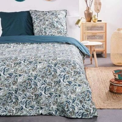 TODAY Blauw 3-delig beddengoed set 240x220cm TODAY Blauw 3-delig beddengoed set 240x220cm