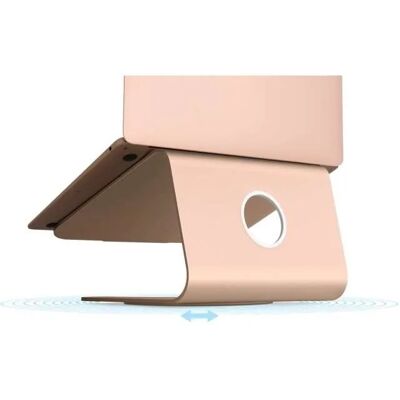 Rain Design mStand 360 Laptop Stand + Swivel Base Rose Gold Rain Design mStand 360 Laptop Stand + Swivel Base Rose Gold