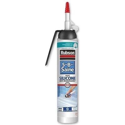 RUBSON Siliconen voor Tegels Transparant - Kit - 200ml RUBSON Siliconen voor Tegels Transparant - Kit - 200ml