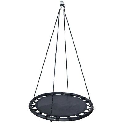 Outdoor Play Schommelmat 100 cm Zwart Outdoor Play Schommelmat 100 cm Zwart