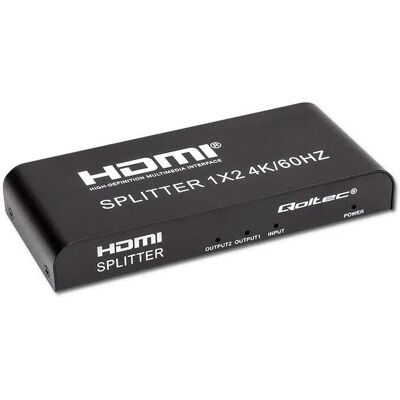 Qoltec 51797 HDMI Schakelaar - 2x 4K - Hoge Stabiliteit Qoltec 51797 HDMI Schakelaar - 2x 4K - Hoge Stabiliteit