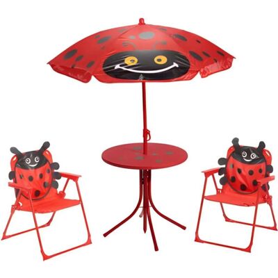Pro Garden Kinder Tuinset Lieveheersbeestje Rood/Zwart Pro Garden Kinder Tuinset Lieveheersbeestje Rood/Zwart