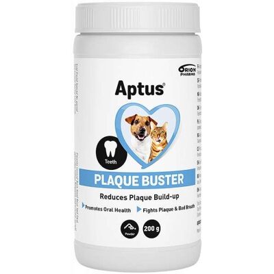 Aptus Plaque Buster - Mondverzorging voor honden en katten 200 g Aptus Plaque Buster - Mondverzorging voor honden en katten 200 g