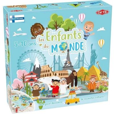 TACTIC Kinderen van de Wereld - Coöperatief spel - TACTIEK - 2 of meer spelers - Vanaf 5 jaar TACTIC Kinderen van de Wereld - Coöperatief spel - TACTIEK - 2 of meer spelers - Vanaf 5 jaar