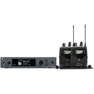 Sennheiser EW IEM G4 TWIN-B draadloze in-earset (B band) Sennheiser EW IEM G4 TWIN-B draadloze in-earset (B band)