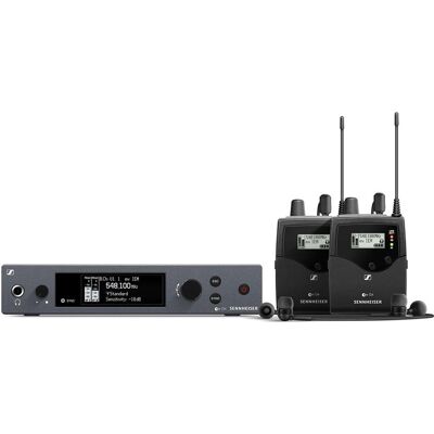 Sennheiser EW IEM G4 TWIN-A draadloze in-earset (A band) Sennheiser EW IEM G4 TWIN-A draadloze in-earset (A band)