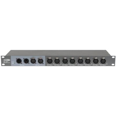Showtec DB-1-8 8-voudige DMX splitter Showtec DB-1-8 8-voudige DMX splitter