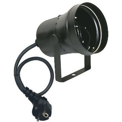 Showtec Par 36 puntspot zwart Showtec Par 36 puntspot zwart