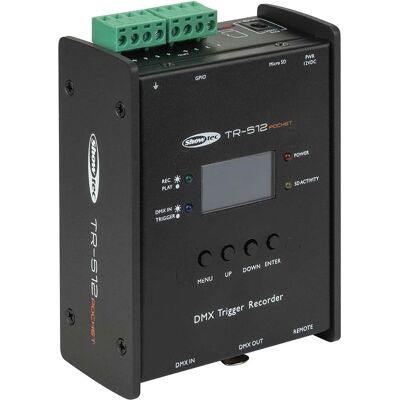 Showtec TR-512 Pocket DMX Trigger/Recorder - B-Stock - Diversen Showtec TR-512 Pocket DMX Trigger/Recorder - B-Stock - Diversen